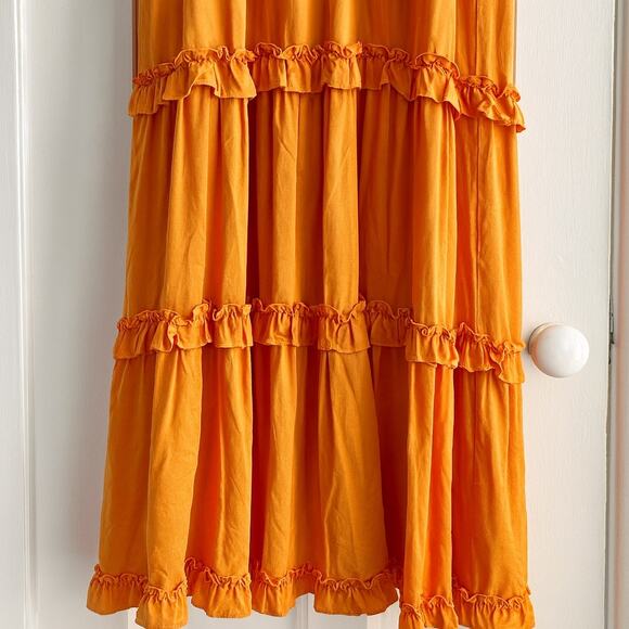 Free People x BTFL-LIFE Ruffle Maxi Dress - Picture 5 of 8